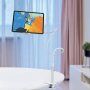 Hoco настолна поставка за iPhone / iPad (4" - 10,5") с гъвкаво рамо - бял