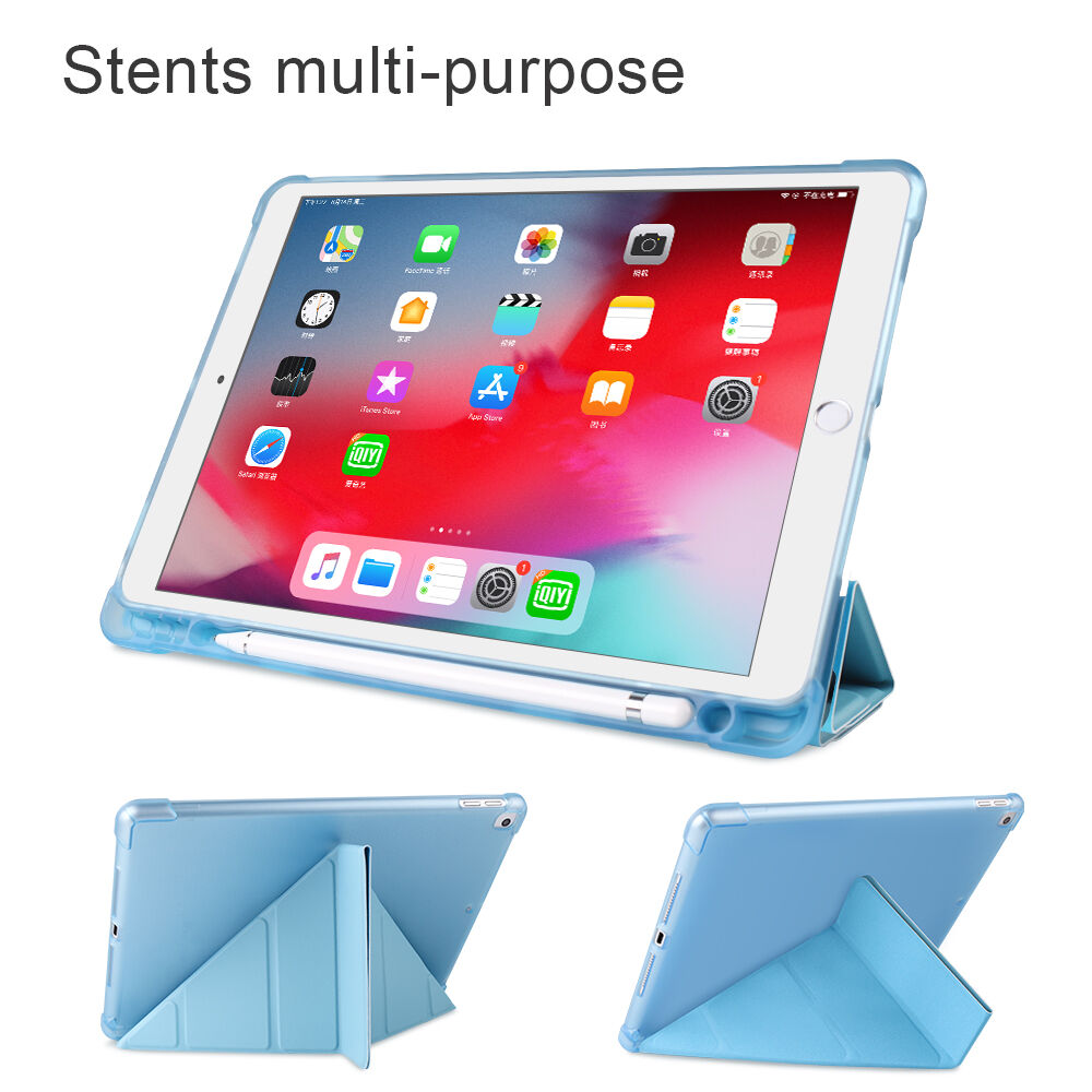 Калъф с оригами стойка и място за Apple Pencil за iPad 10,2