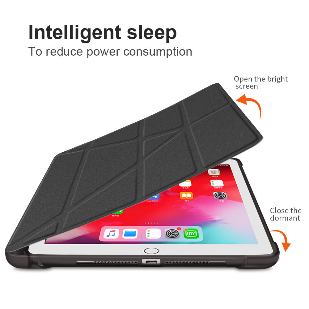 Калъф с оригами стойка и място за Apple Pencil за iPad 10,2