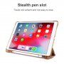 Калъф с оригами стойка и място за Apple Pencil за iPad 10,2" (2019-2021) / Air 3 (2019) / Pro 10,5" - син