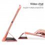 Калъф с оригами стойка и място за Apple Pencil за iPad 10,2" (2019-2021) / Air 3 (2019) / Pro 10,5" - син