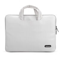 Bafewid чанта Jazz с цип за Apple MacBook Air /Pro 13" -бяла