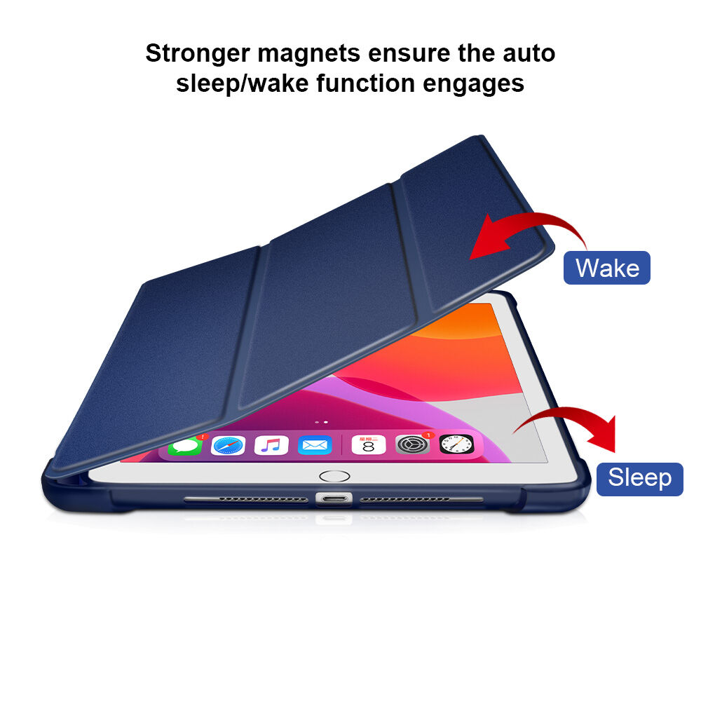 флип калъф с функция за сън / събуждане и място за Apple Pencil за iPad 10,2