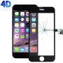 4D закалено стъкло 9H (Tempered Glass) за iPhone 6 Plus /6S Plus- 0.26мм-черно