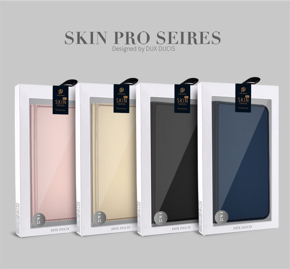 Dux Ducis флип калъф със стойка за iPhone 11 Pro - златен Dux Ducis флип калъф със стойка за iPhone 11 Pro - златен