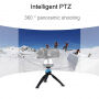 PULUZ Статив / триног с 360° въртяща се глава за iPhone - син