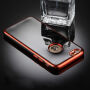 Калъф за iPhone 6 / 6S с 360° защита и лъскави ръбове - предпазва предната и задната страна - червен