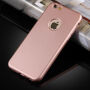 Пластмасов кейс за iPhone 6 Plus / 6S Plus s 360° защита – предпазва предната и задната страна – златно-розов (Rose Gold)