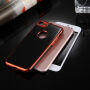 Калъф за iPhone 8 / 7 с 360° защита и лъскави ръбове - предпазва предната и задната страна - червен