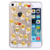 Гръб на iPhone 5 / 5S / SE (2016) - с фон на усмивки