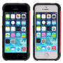 Изключително устойчив "Armor" кейс за iPhone 5 / 5S / SE (2016) - червен