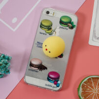 Гелов 3D кейс за iPhone 5 / 5S / SE (2016) - макарони