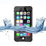 Водоустойчив и прахоустойчив IP68 калъф за iPhone 6 Plus / 6S Plus - черен