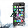 Водоустойчив и прахоустойчив IP68 калъф за iPhone 6 / 6S - черен