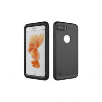 Непромокаем калъф за гмуркане до дълбочина 10m за iPhone 8 Plus / 7 Plus - черен