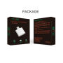 OCUBE 2в1 адаптер Lightning за 3,5 mm порт и Lightning за Apple iPhone - черен