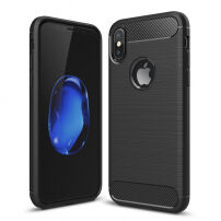 Устойчив кейс за iPhone X / XS - черен