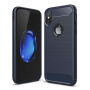 Устойчив кейс за iPhone X / XS - син