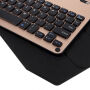 Безжична Bluetooth клавиатура и кейс за Apple iPad Air 3 (2019) / iPad Pro 10,5" (2017) - златна