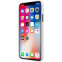 NILLKIN заден калъф за защита на дисплея за Apple iPhone XS / iPhone X - бял