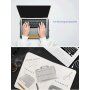 Мултифункционална чанта със стойка за MacBook 12" - черна