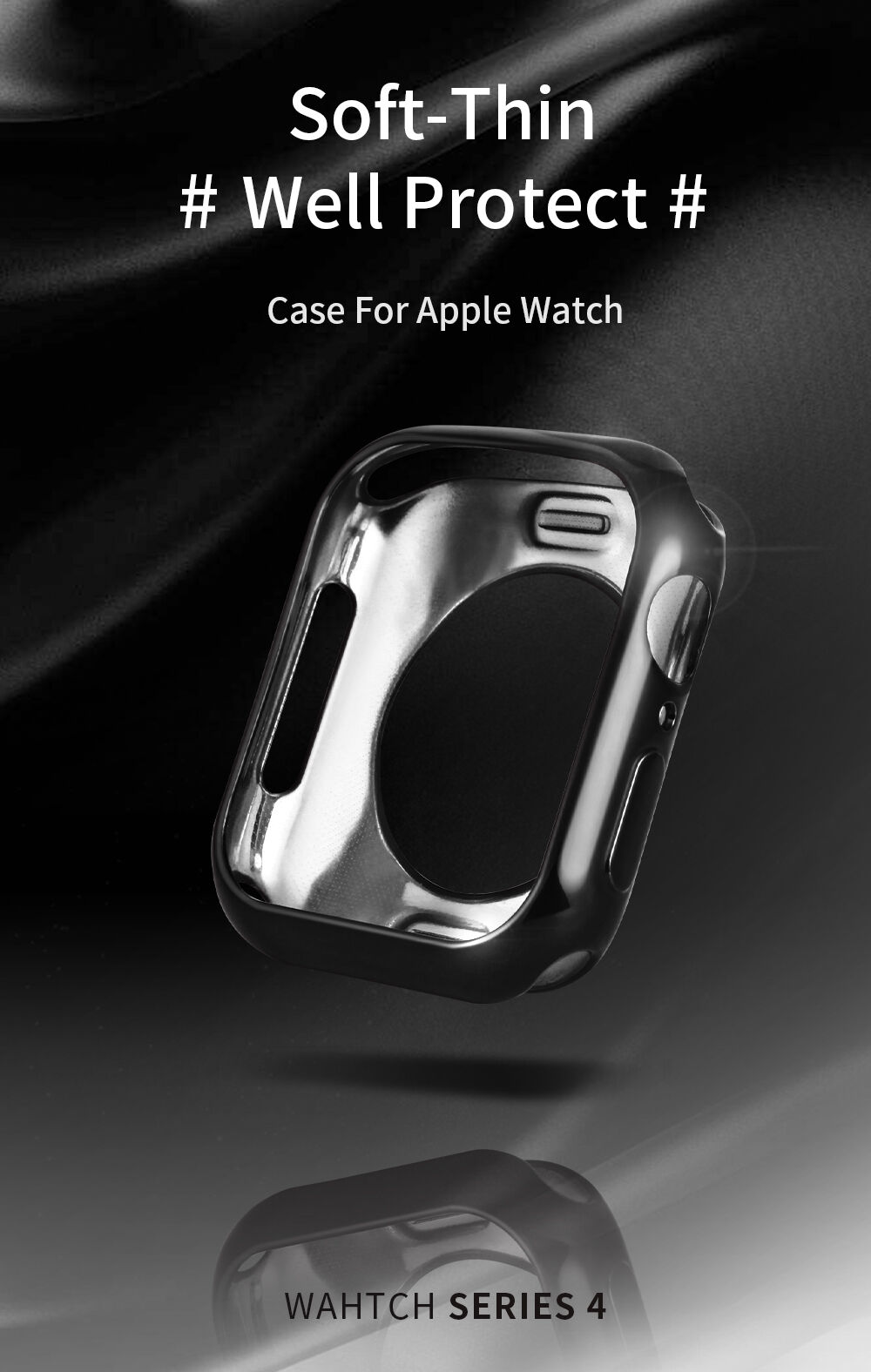 Dux Ducis предпазен калъф за Apple Watch 44mm - розов