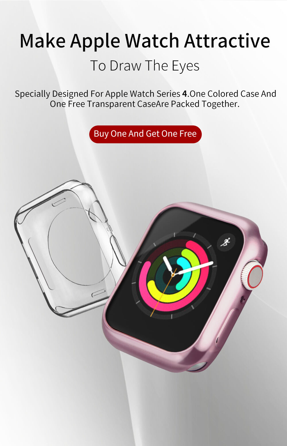 Dux Ducis предпазен калъф за Apple Watch 40mm - черен