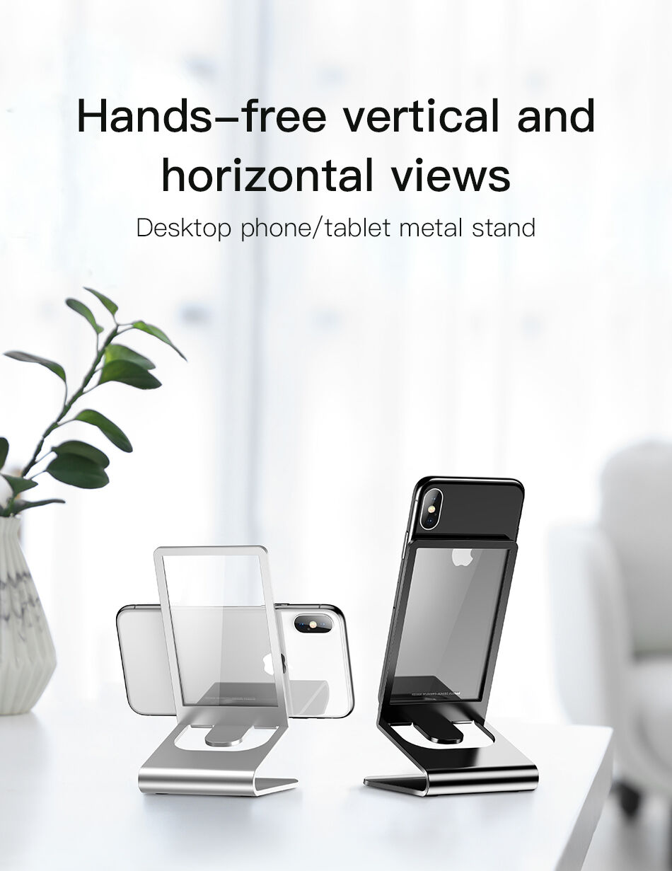 BASEUS елегантна стойка за iPhone - черна