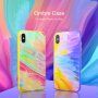 NILLKIN Ombre кейс за iPhone XS Max - лилава