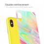 NILLKIN Ombre кейс за iPhone XS Max - лилава