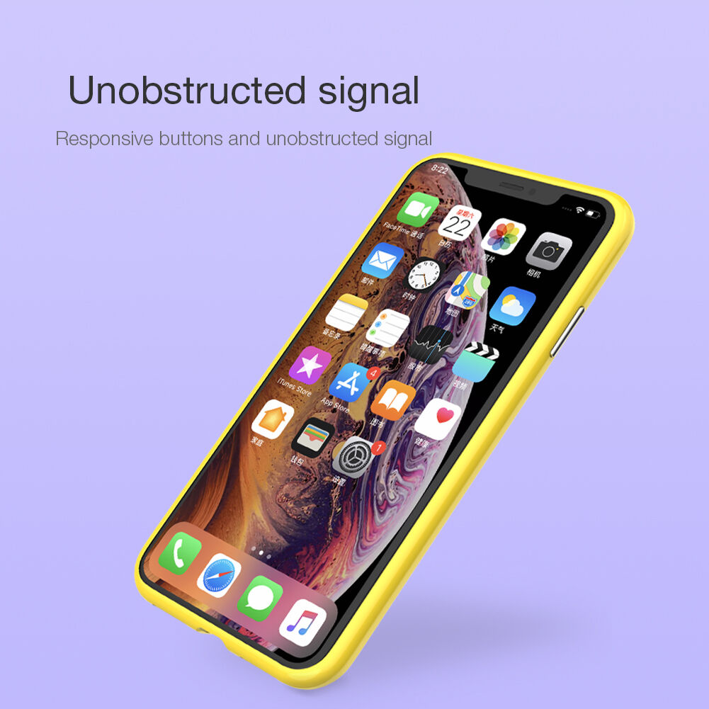 NILLKIN Ombre кейс за iPhone XS Max - лилава