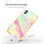 NILLKIN Ombre кейс за iPhone XS Max - лилава