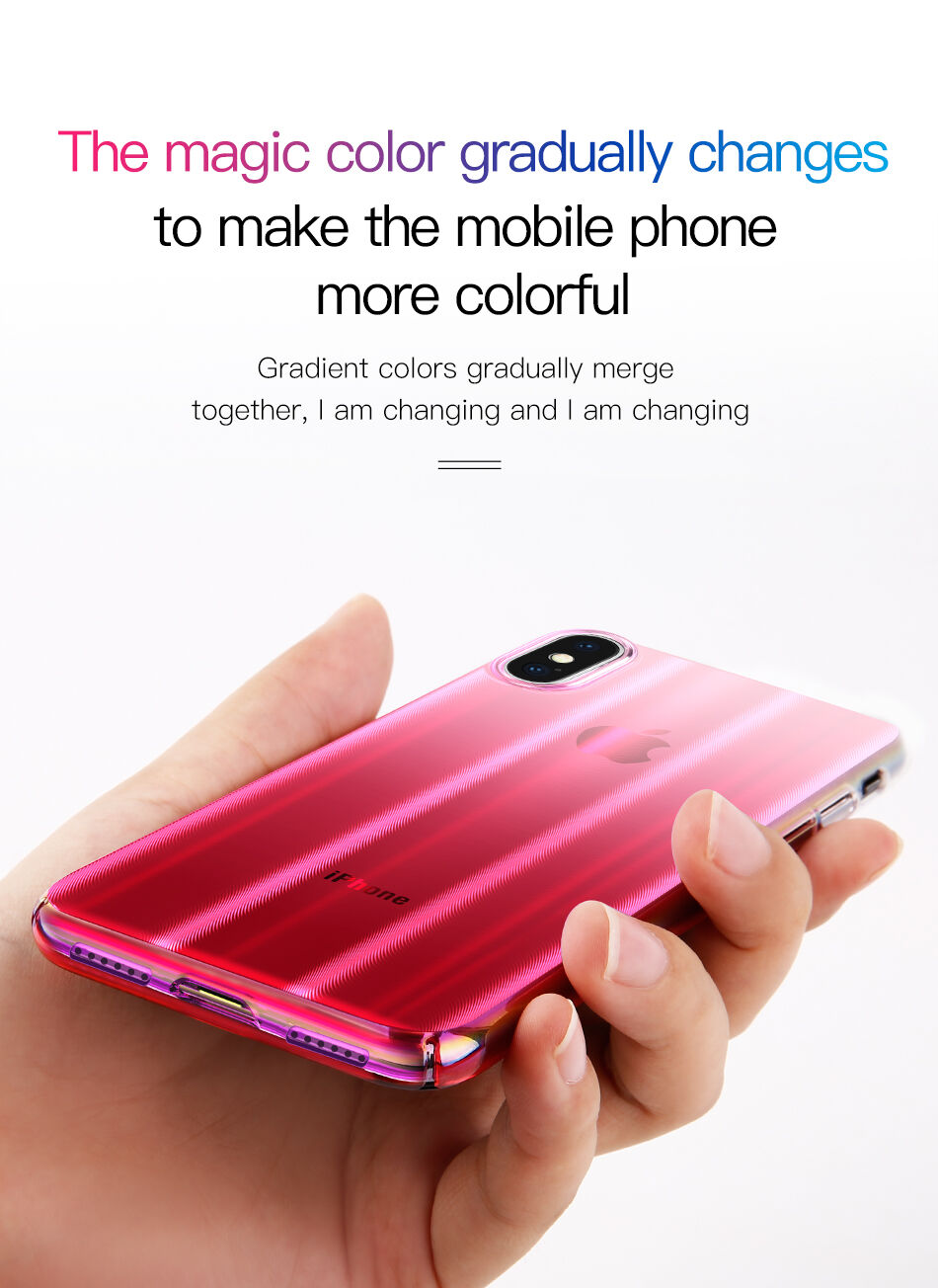 BASEUS Aurora калъф за iPhone XS - черна