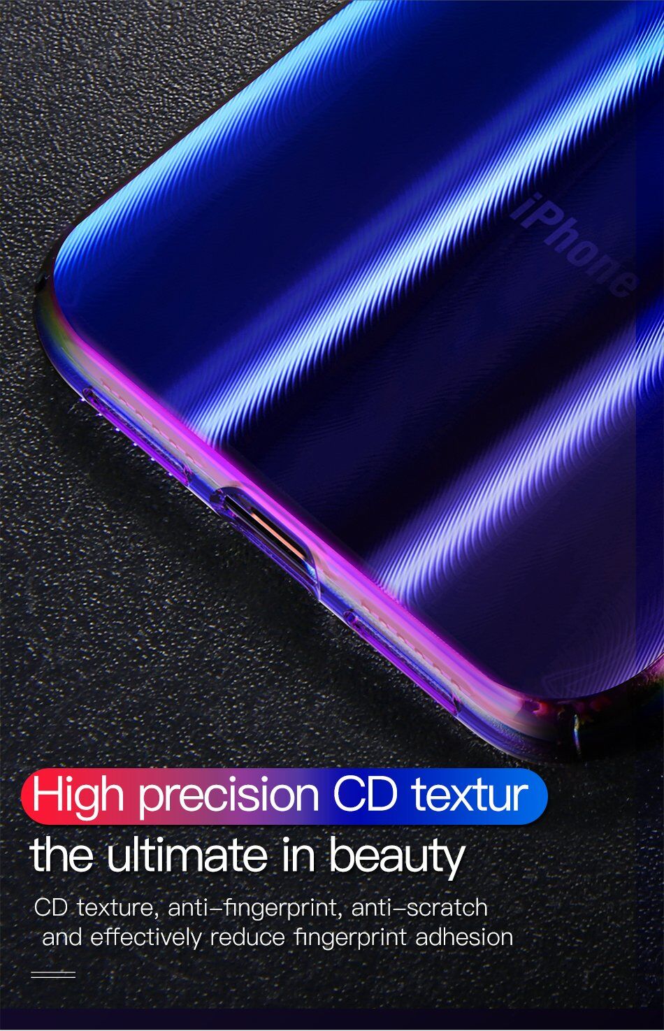BASEUS Aurora калъф за iPhone XS - синя