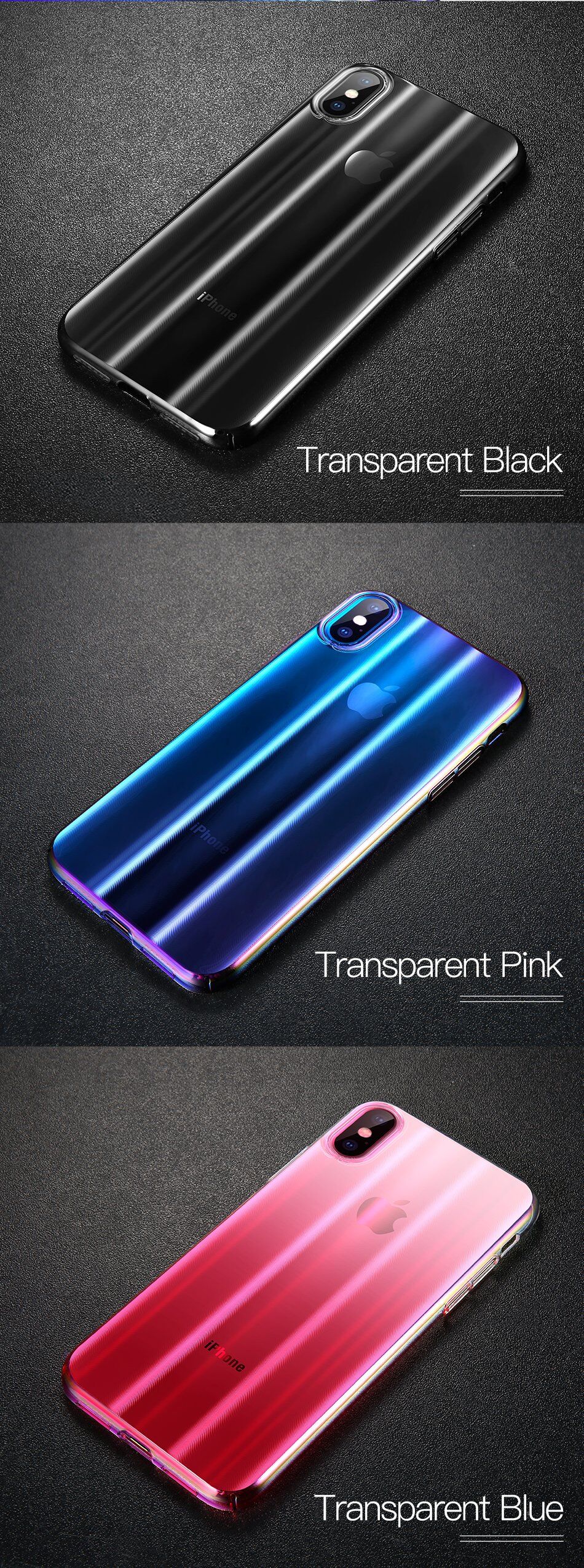 BASEUS Aurora калъф за iPhone XS - синя