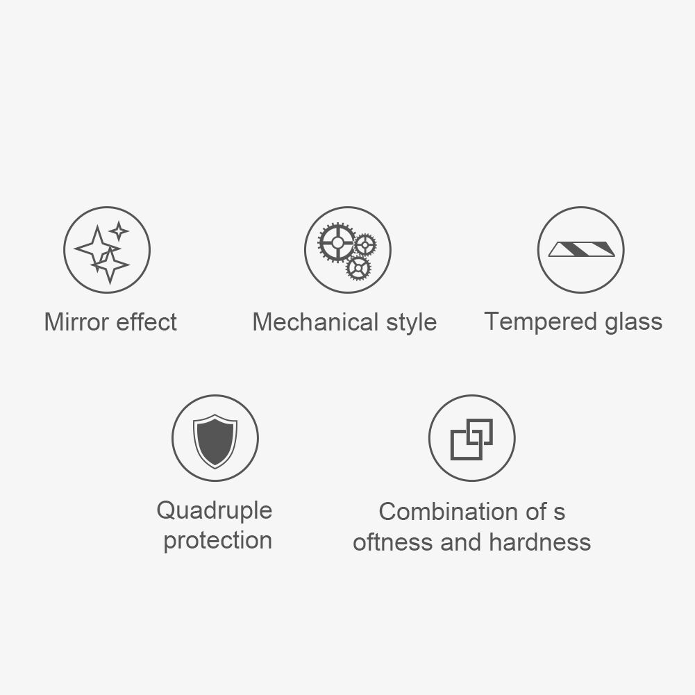 NILLKIN Gear кейс със стъклена задна страна за iPhone XR