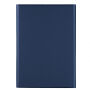 Безжична Bluetooth клавиатура и гръб за Apple iPad 9,7" (2017)-тъмно синя