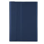 Безжична Bluetooth клавиатура и гръб за Apple iPad 9,7" (2017)-тъмно синя