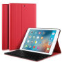 Безжична Bluetooth клавиатура и гръб за Apple iPad 9,7" (2017)-червена