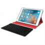 Безжична Bluetooth клавиатура и гръб за Apple iPad 9,7" (2017)-червена