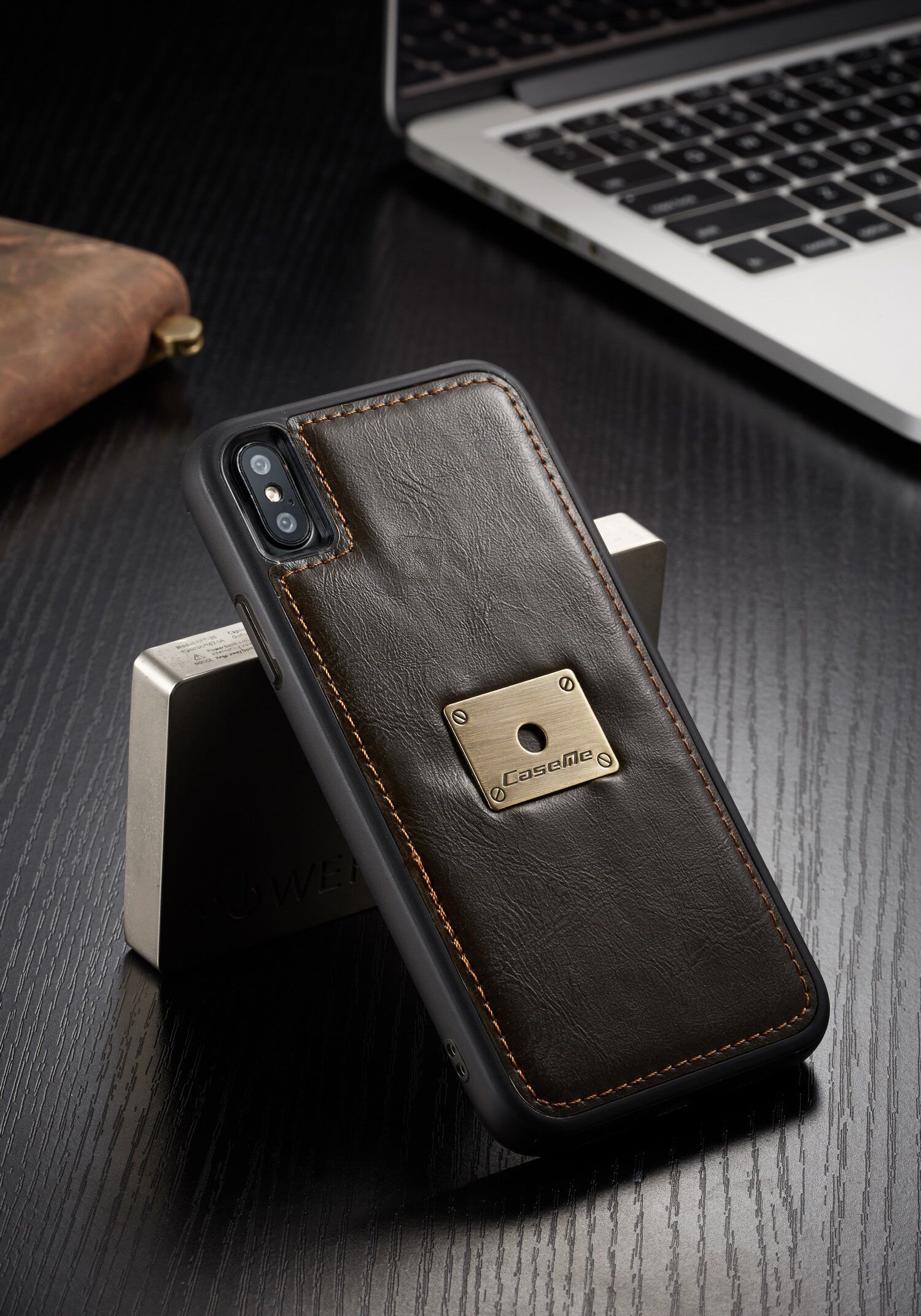 CASEME 2в1сваляем калъф за iPhone XS Max - червена