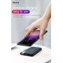 BASEUS външна батерия 10000mAh с безжично зареждане - черна