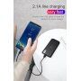 BASEUS външна батерия 10000mAh с безжично зареждане - черна