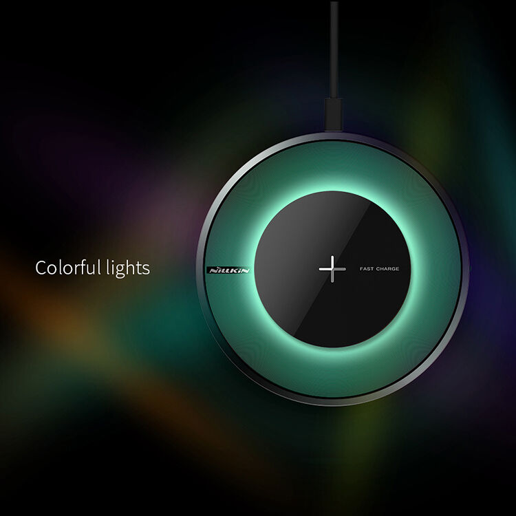 NILLKIN Magic Disc безжично зарядно за iPhone - черна