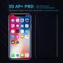 NILLKIN закалено 3D стъкло за iPhone XS Max - черно