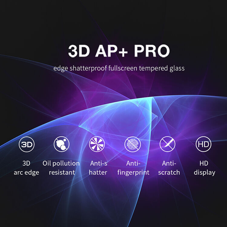 NILLKIN закалено 3D стъкло за iPhone XS Max - черно