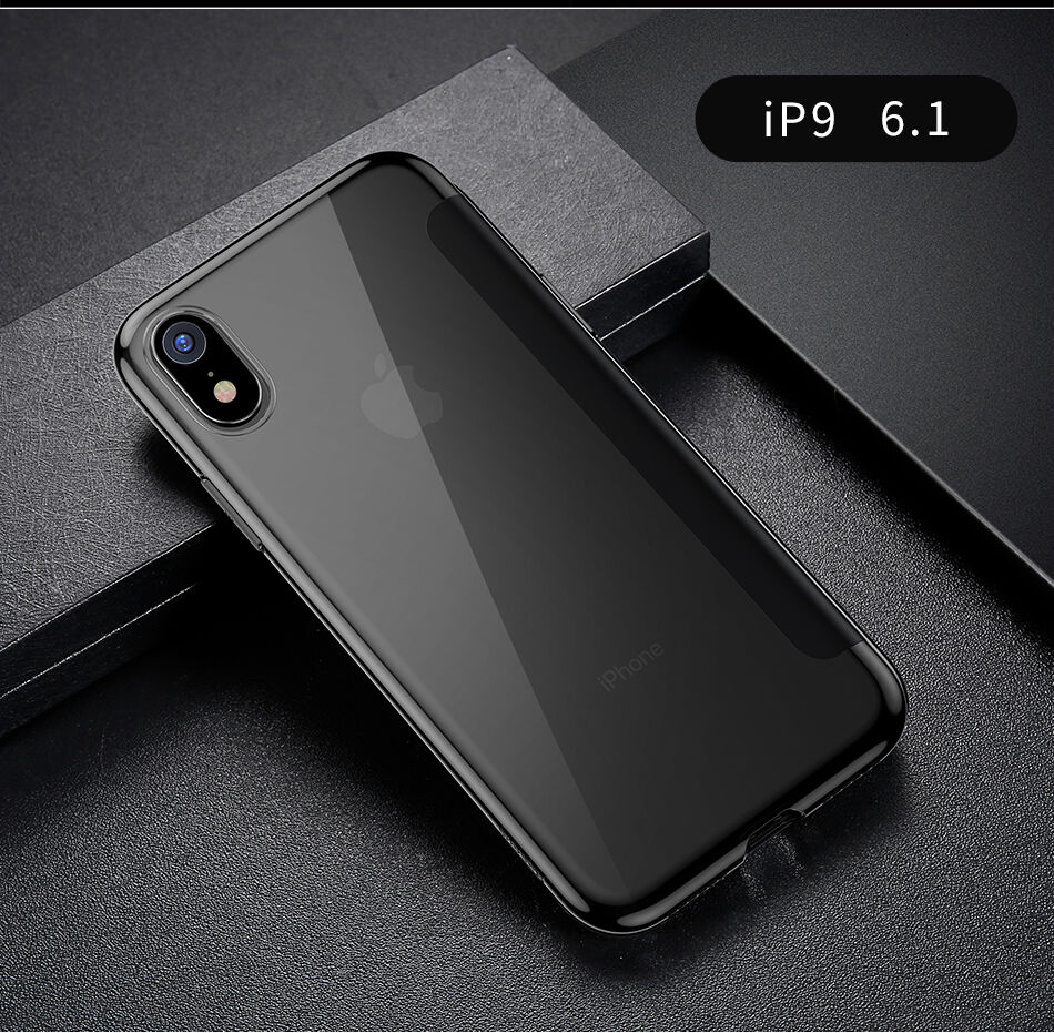 BASEUS флип калъф за iPhone XR - черна