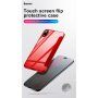 BASEUS флип калъф за iPhone XR - червена