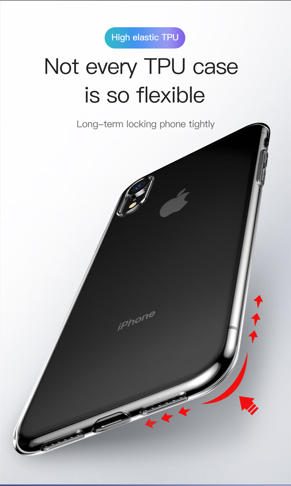 BASEUS Simplicity калъф за iPhone XR - златна