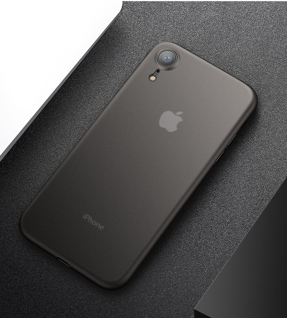 CAFELE изключително тънък кейс за iPhone XR - черна